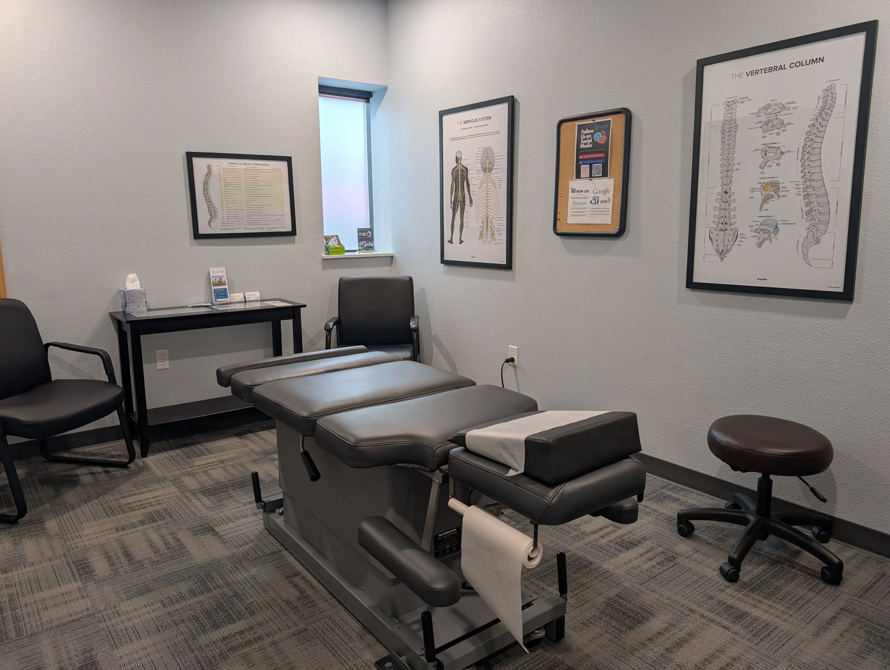chiropractic room