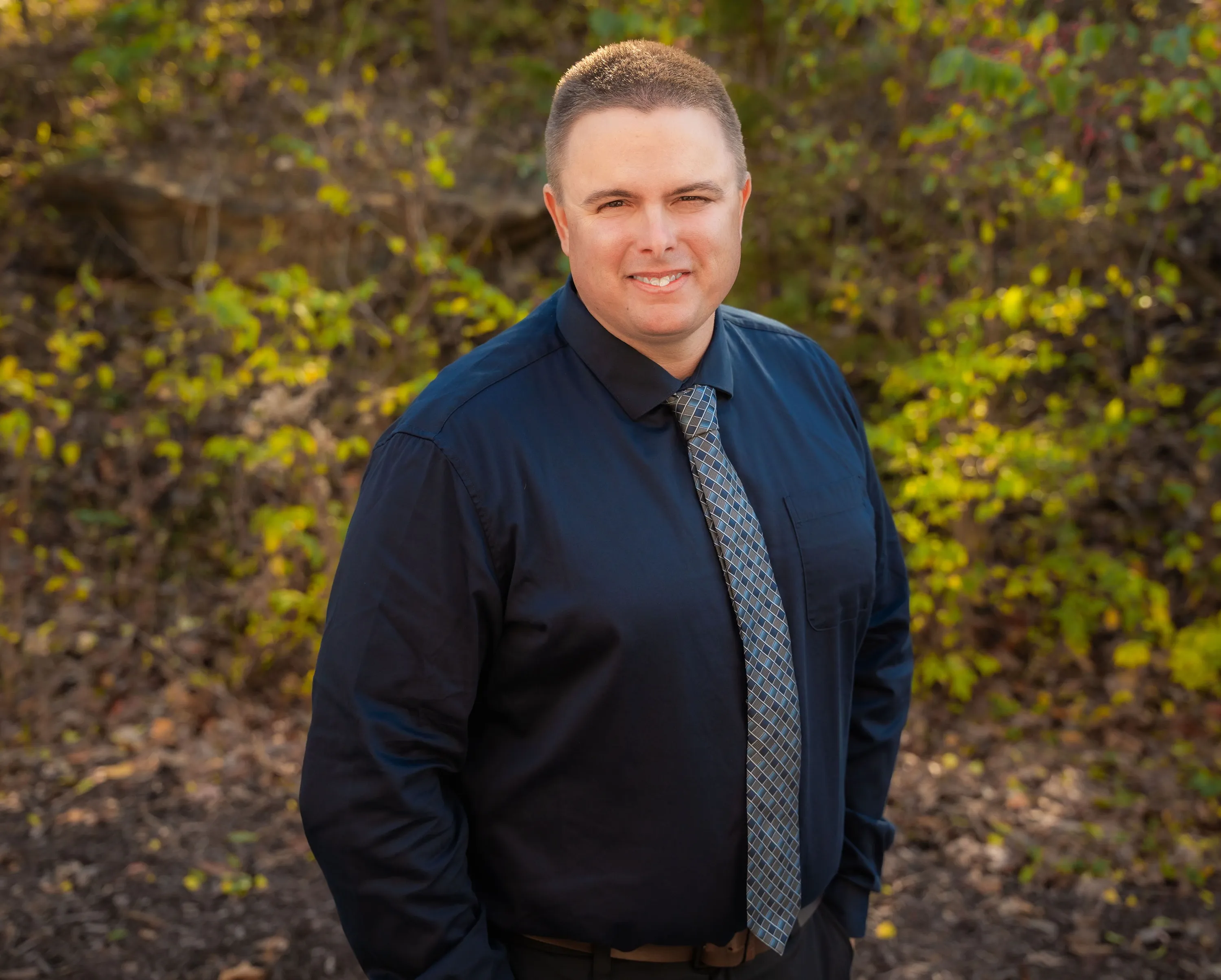 Doctor smiling in photo