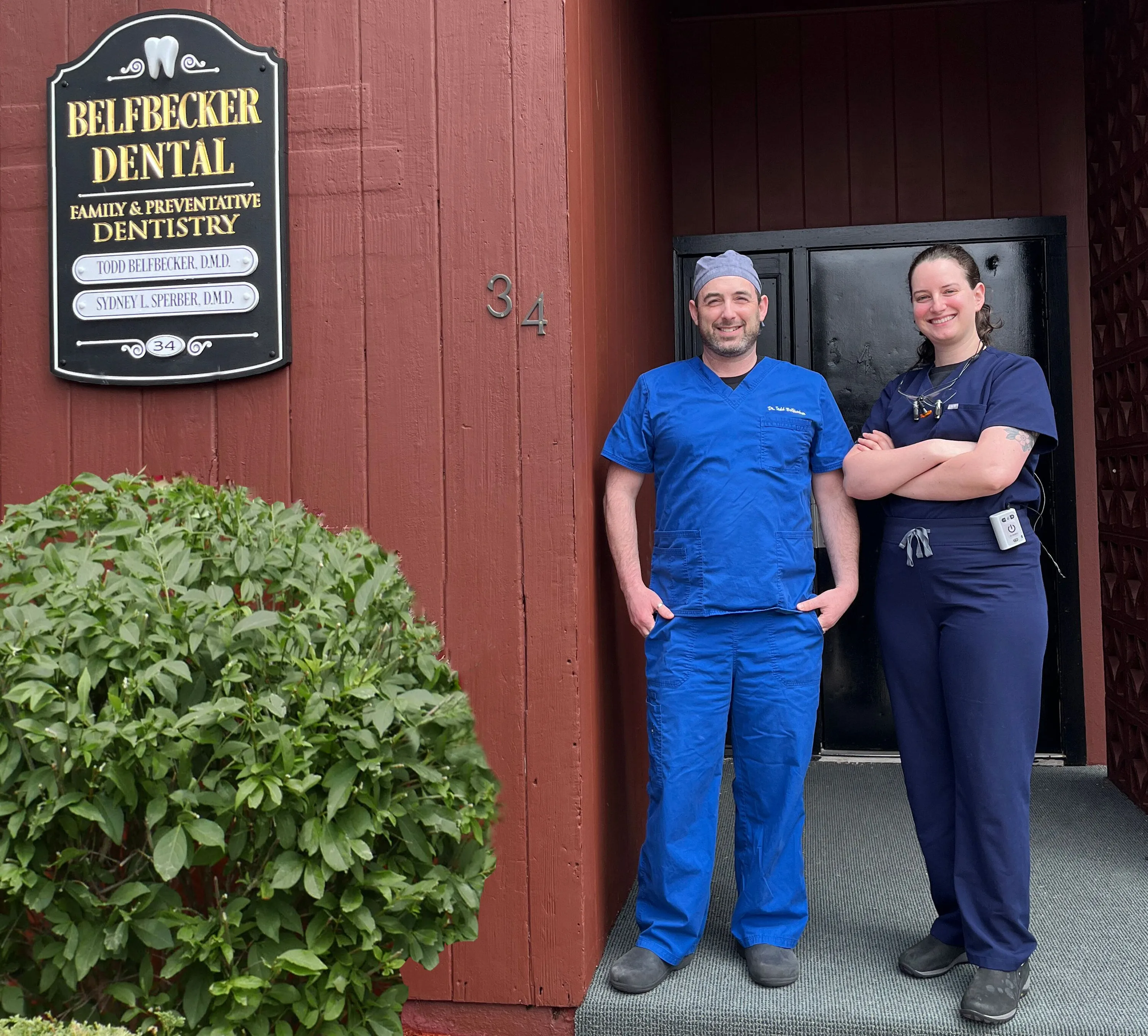 Dr. Belfbecker and Dr. Sperber