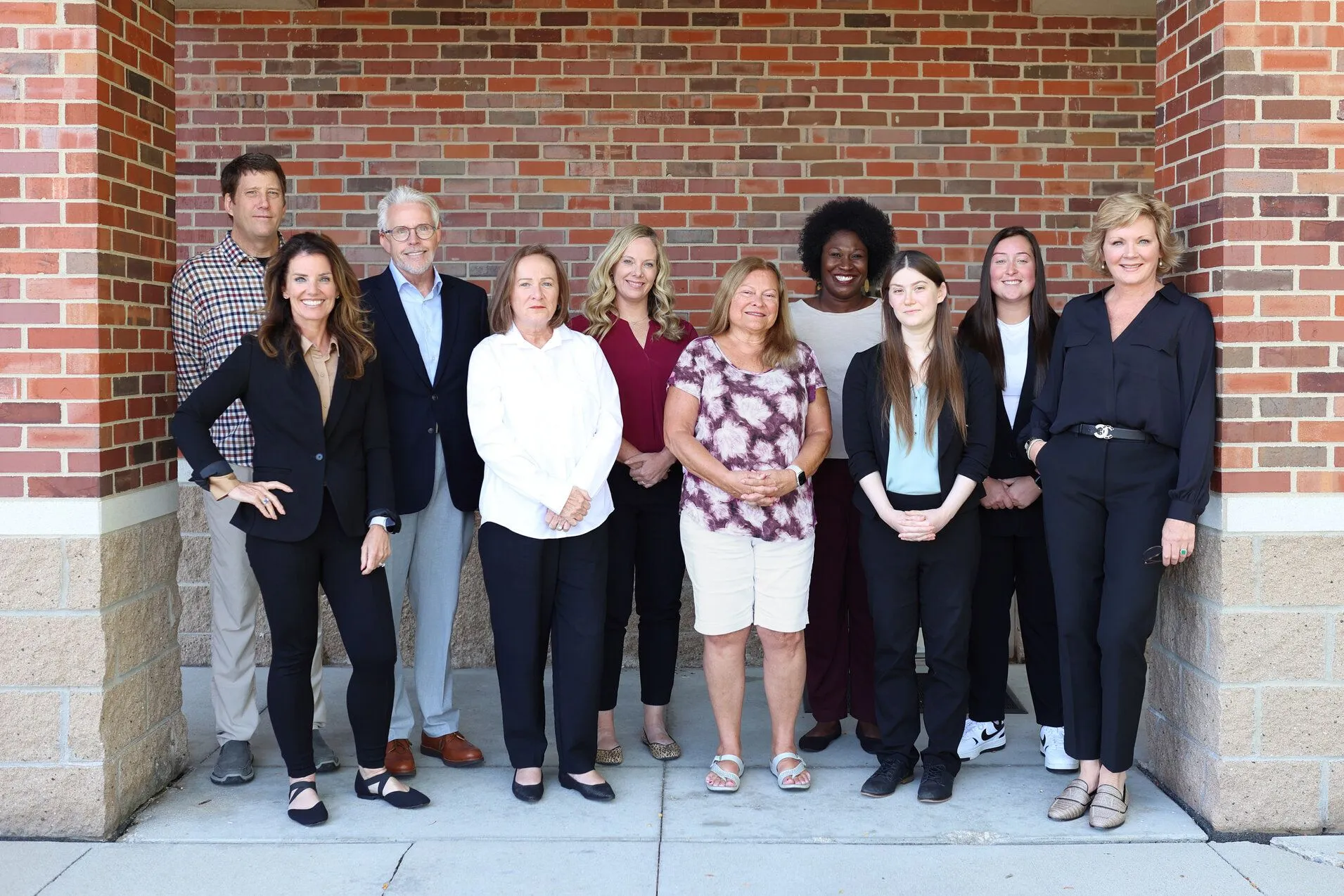 A group photo of the staff of Ames and Des Moines Therapy