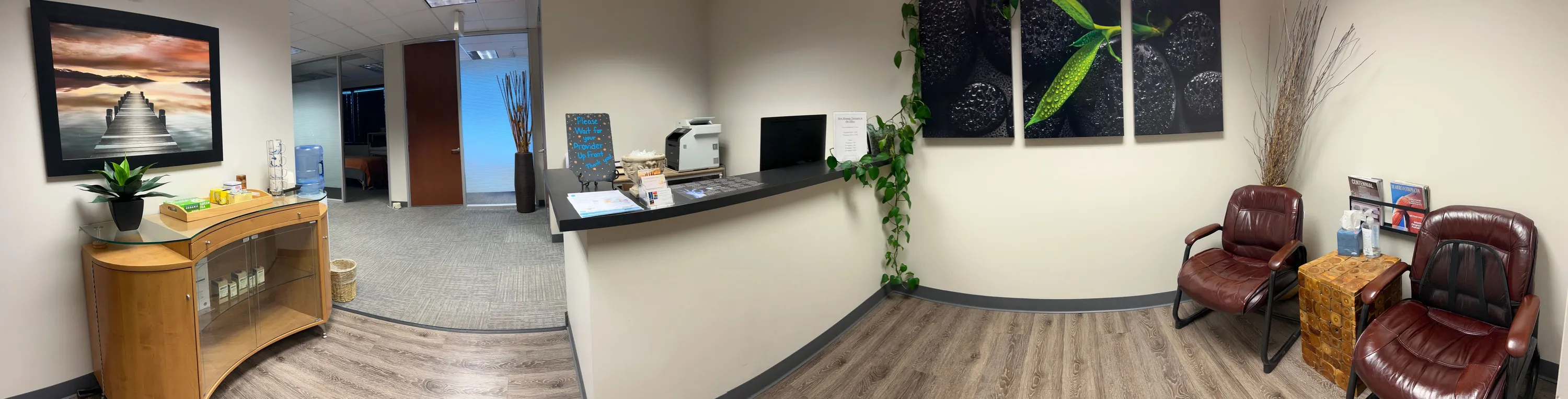 Front Desk Area & Lobby