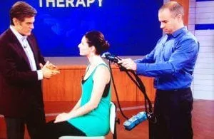 Dr. Shoshany has demonstrated his cold laser therapy technique on daytime television.