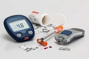measuring blood glucose