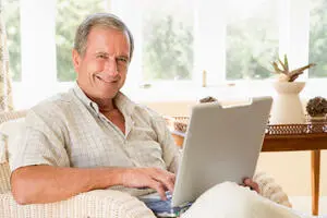 Man on Laptop