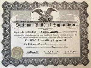 NGH Certified Consulting Hypnotist