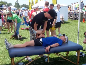 Adjustment on a table