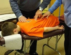 Child Being Adjusted