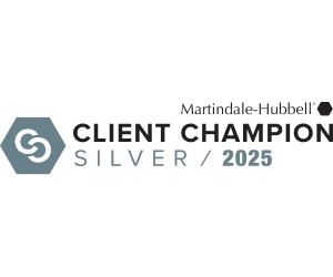 Martindale-Hubbell Client Champion Ratings: Silver