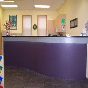 Welcome to our reception area!