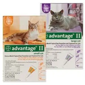 Advantage II Feline 6-9lbs