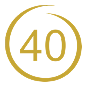 40 Year Anniversary Logo