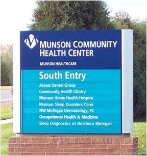 Office Sign South Entrance