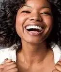 Smiling and Laughing woman