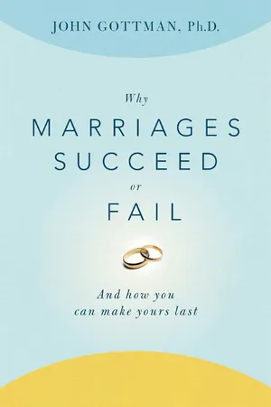 Why Marriage Succeed or Fail Book Cover Image