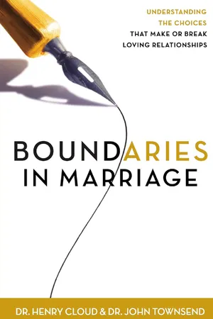Boundaries in Marriage Book Cover Image