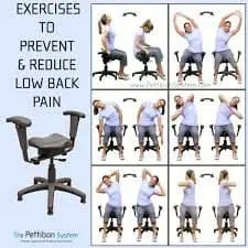 Wobble chair exercise