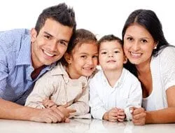 Photograph of happy family, Family Dentistry, Grand Rapids, MI