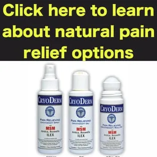 natural pain relief for foot pain