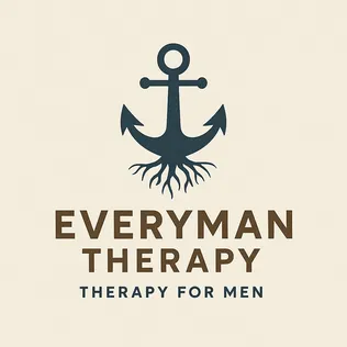 logo with anchor and roots