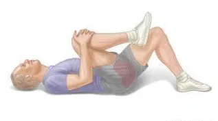 Single Knee-to-Chest Stretch 