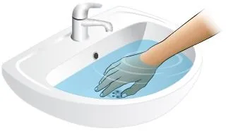 <strong>
</picture>First Aid - Frostbite</strong> <p>Rewarm the frostbitten area quickly with wet heat.</p><ul><li>Move into a warm room.</li><li><strong>For frostbite of fingers and toes:</strong> Place the frostbitten part in very warm water. A bathtub or sink is often the fastest approach. The water should be very warm (104 to 108° F, or 40 to 42° C), but not hot enough to burn. Keep soaking in this warm water for about 30 minutes. A pink flush means circulation has returned to the body part.</li><li><strong>For frostbite of the face (such as ears, nose):</strong> Apply warm wet washcloths to frostbitten area of the face. Keep doing this until the frostbitten area turns to a pink flush. This signals the return of circulation to the frostbitten area (usually 30 minutes).</li></ul><p><strong>Special Notes:</strong></p><ul><li>Do not rewarm a frostbitten area if there is a chance of it refreezing.</li></ul>