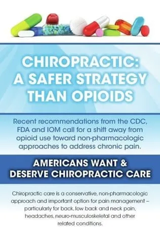 Chiropractic Safer Than Opioids