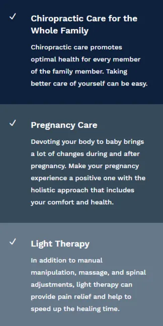 chiropractic care, pregnancy care, light therapy