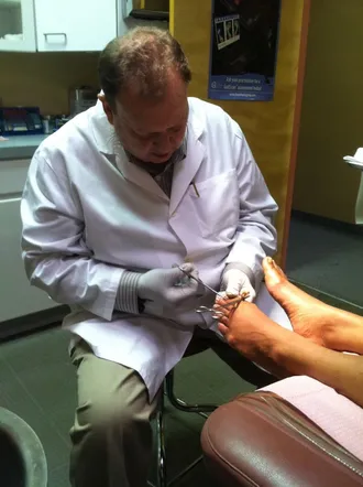 Dr Melnick Foot Examination Denver CO