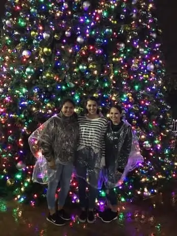 Brisa, Gaby and Dr. Bucci enjoyed a day at Busch Gardens and survived the SheiKra Roller Coaster - 2018 Bucci Eye Care Christmas Party