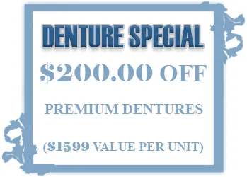 Denture Special Promotion