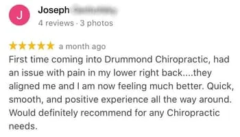 back pain review