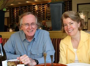 Husband and Wife at a Restaurant