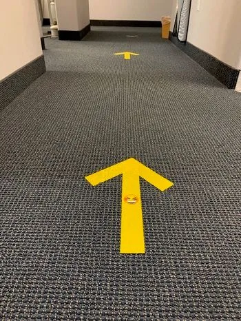 Yellow arrows