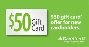 Care Credit free $50 gift card