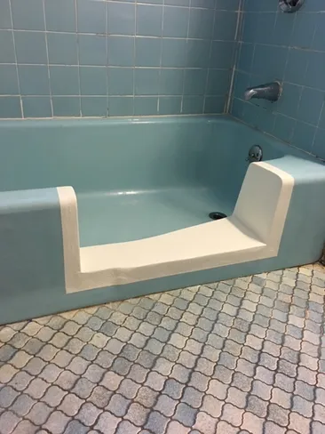 tub cut green