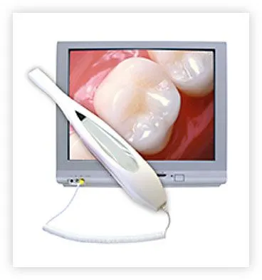 Intraoral camera in Pleasant Street Dental