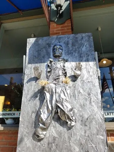 Han Solo in Carbonite by Carrigan Cafe - Entry #16 - Seventh Annual Saline Scarecrow Contest