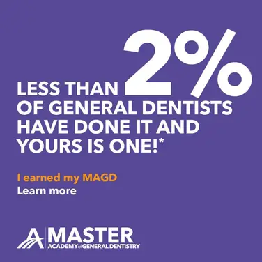 Master of Academy of General Dentistry 