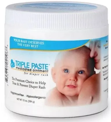 Triple Paste Medicated Ointment For Diaper Rash Ingredients and