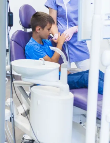 Smiling at the Dentist