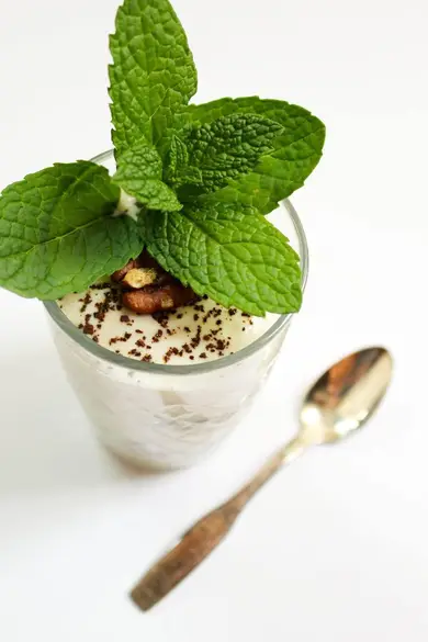 Coffee Mint Parfait