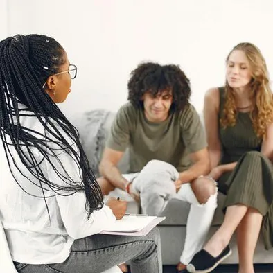 couples counseling session