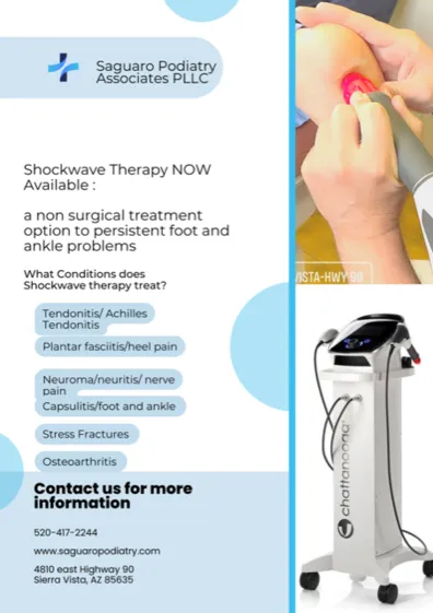 What should I do if the shockwave therapy machine is broken?