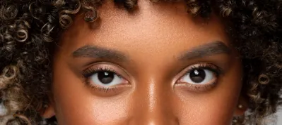 Close up of a woman's eyes