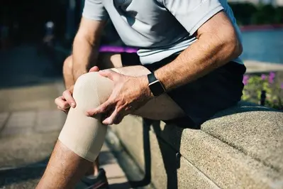 Injured knee