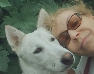 Deborah and Dog