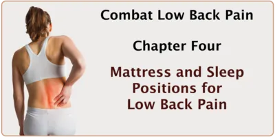 low back pain and sleep