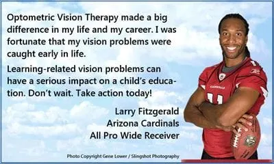 Sports Vision Therapy Canton Ohio Football