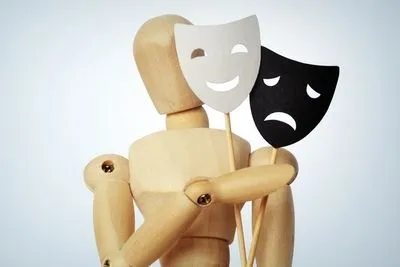 Bipolar disorder in model toy.