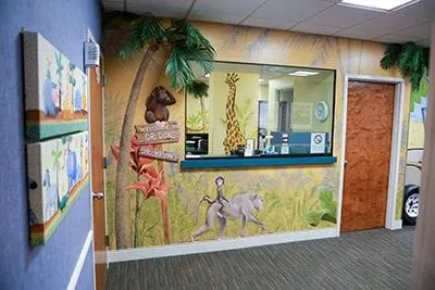 Children's Dentistry reception desk